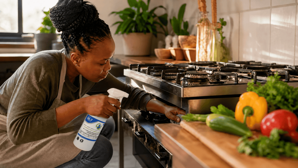Chemical-Free Degreaser for Home Use Cuts Through Grease Safely - SK7 Online Shop