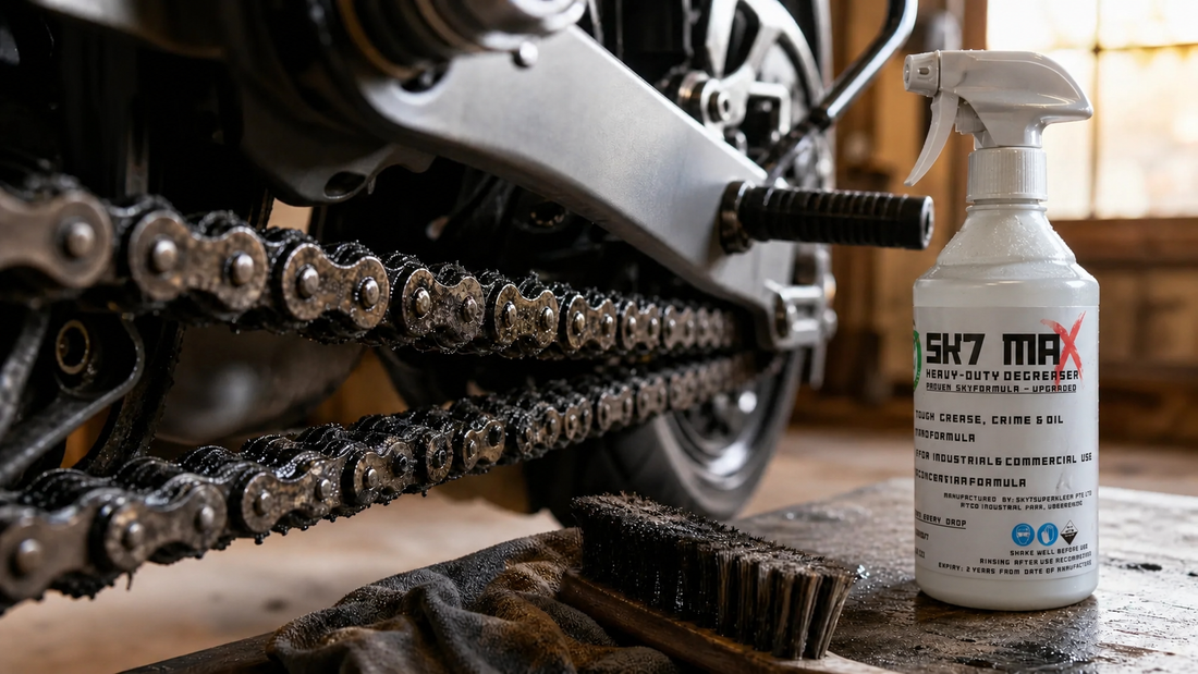 Best Degreaser for Motorbike & Bicycle Chain Cleaning in South Africa- SK7 Online