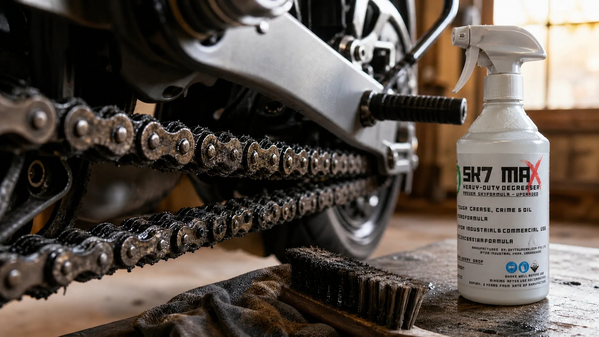 Best Degreaser for Motorbike & Bicycle Chain Cleaning in South Africa- SK7 Online