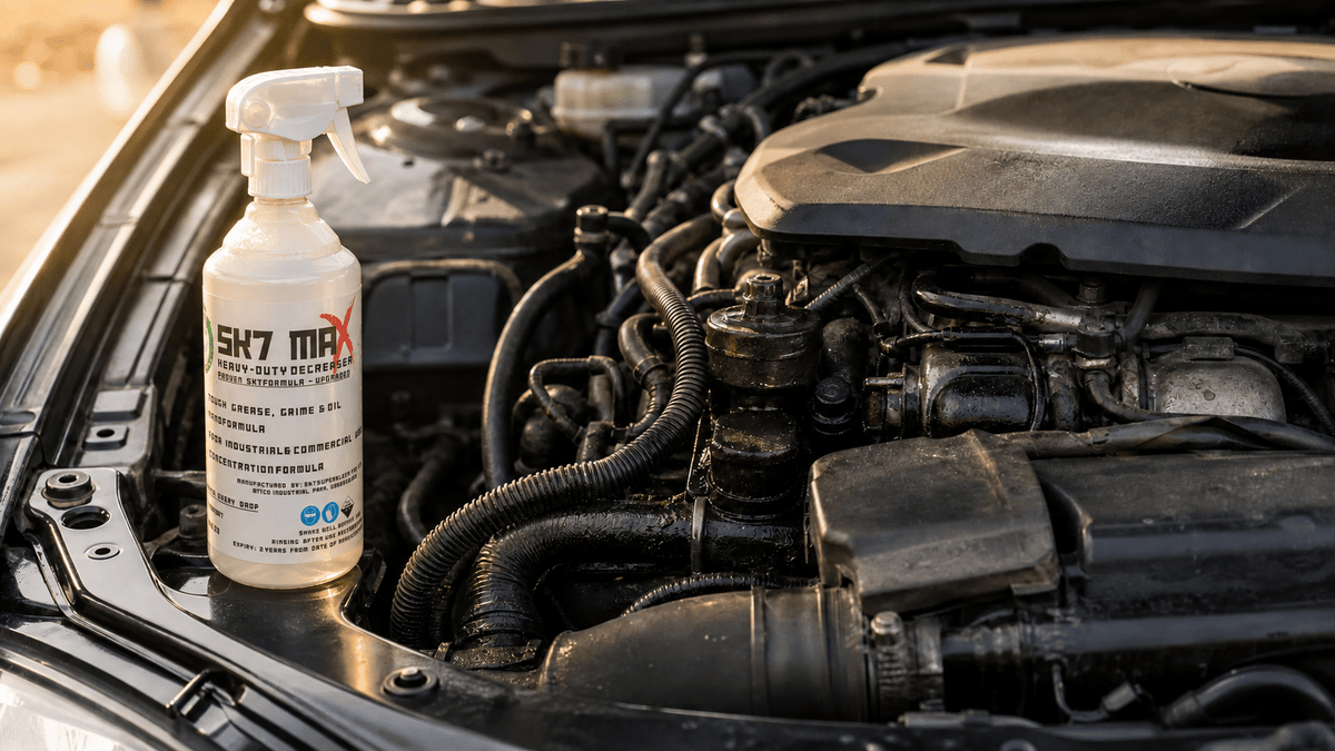 Engine Bay Degreaser: Safe Cleaning Without Damage - SK7 Online Shop