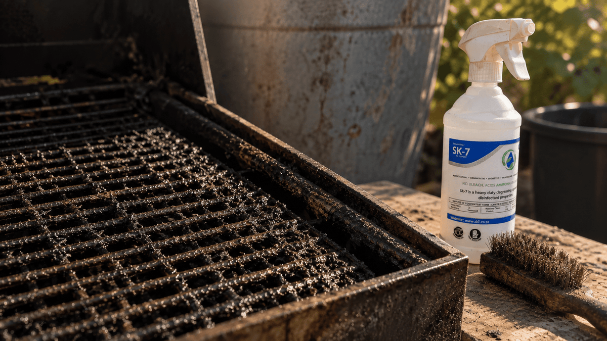 Best Degreaser for Braai Grills in South Africa - SK7 Online Shop