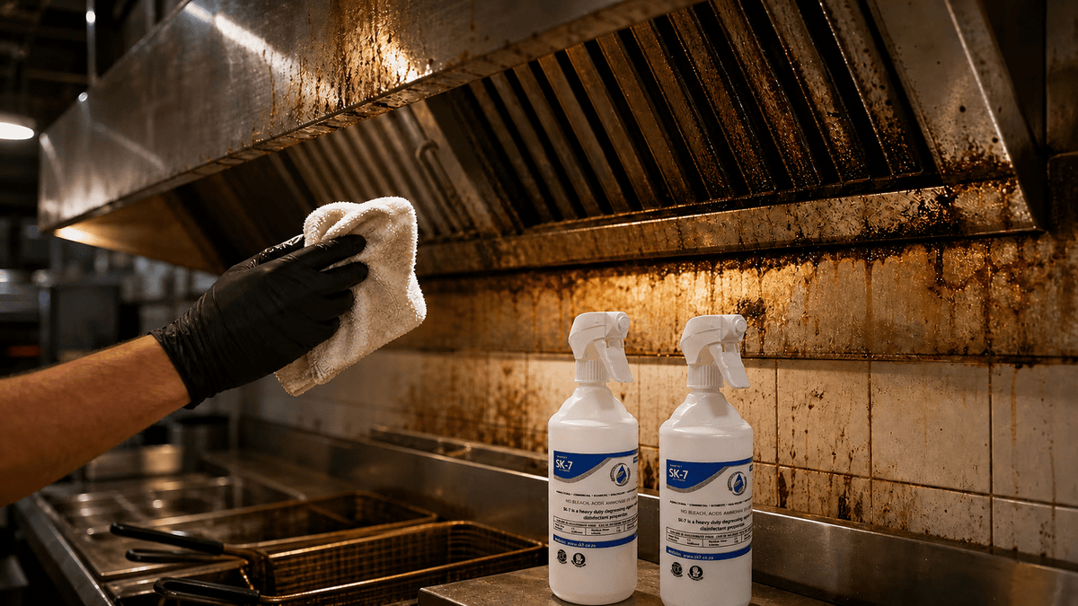 Heavy Duty Degreaser: SK7 Vs Caustic - SK7 Online Shop