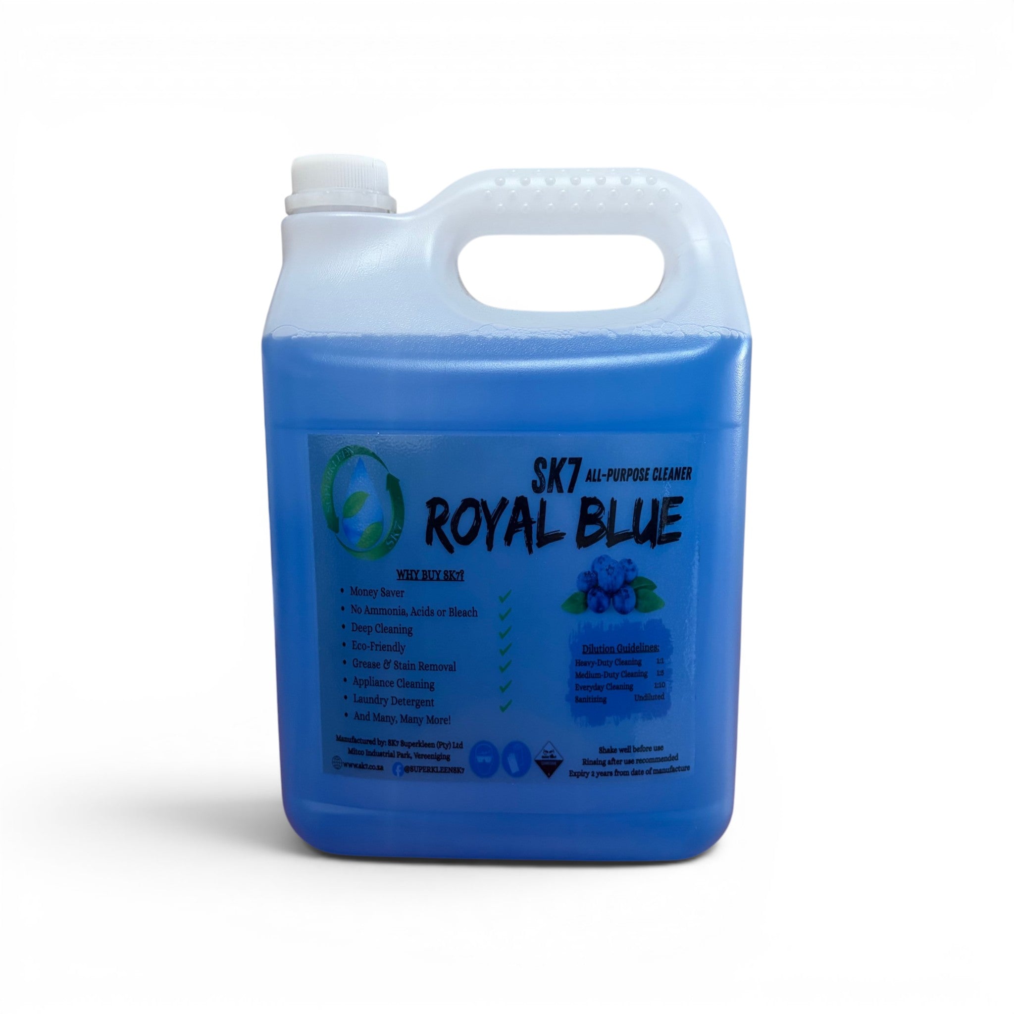 SK7 Royal Blue Bundle 5L + 1L Foamer