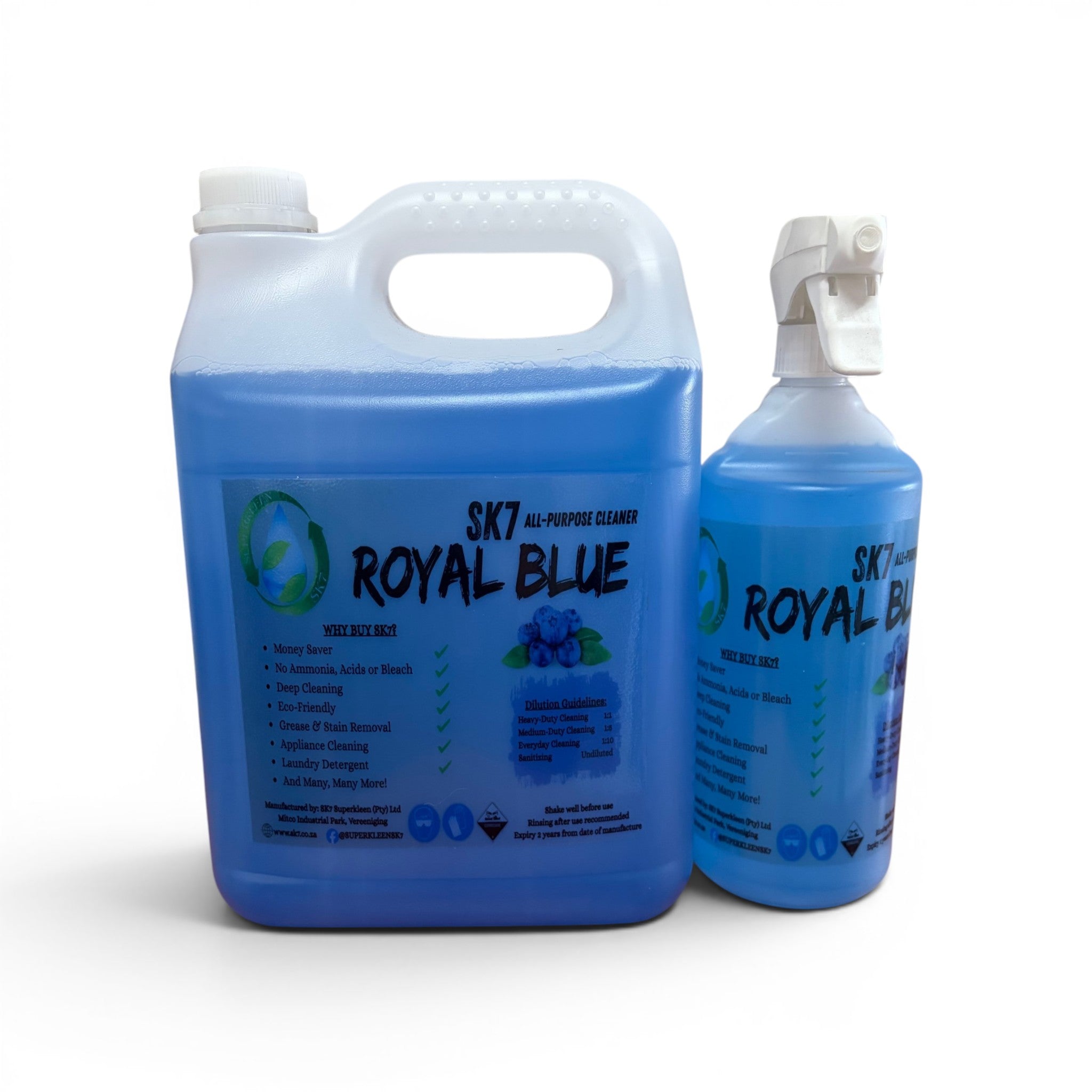 SK7 Royal Blue Bundle 5L + 1L Foamer